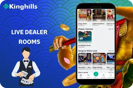 Live Dealer Rooms for Real Time Play