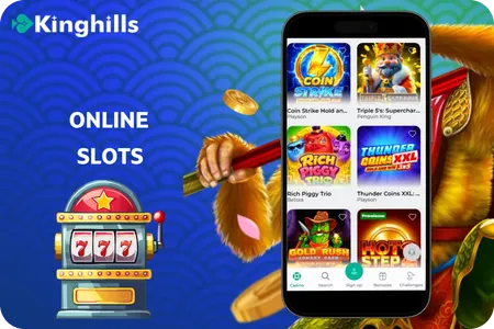 Kinghills Online Slots and Themed Reels