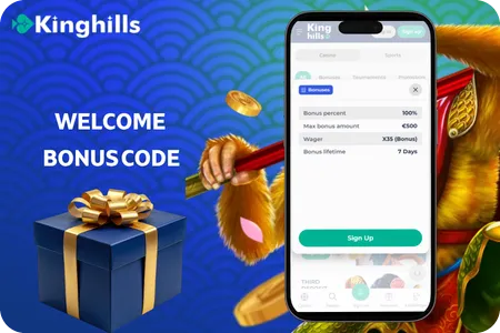 Kinghills Welcome Bonus Code