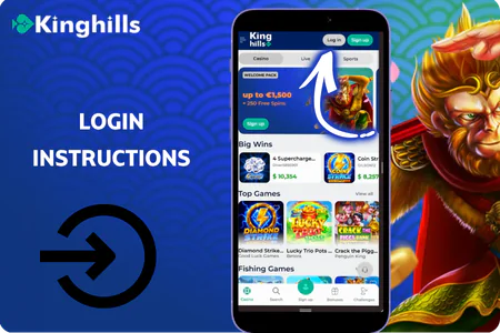 Kinghills Casino Login Instructions