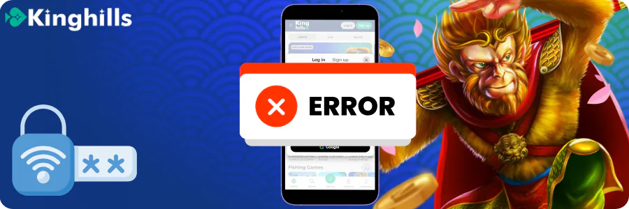 Kinghills Login Problems